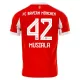 Maglia FC Bayern Monaco Jamal Musiala 42 Gara Home 2025/26 Maglia FC Bayern Monaco Jamal Musiala 42 Gara Home 2025/26
