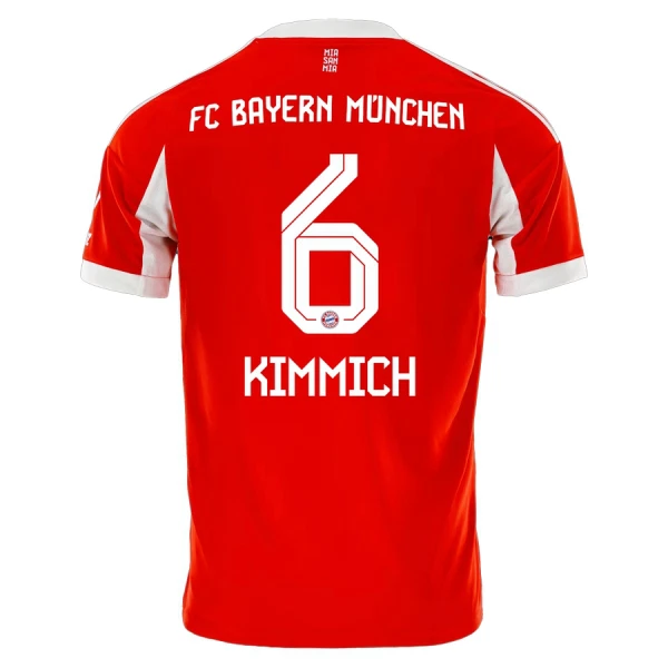 Maglia FC Bayern Monaco Joshua Kimmich 6 Bambino Gara Home 2025/26