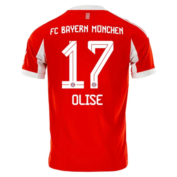 Maglia FC Bayern Monaco Olise 17 Gara Home 2025/26 Maglia FC Bayern Monaco Olise 17 Gara Home 2025/26
