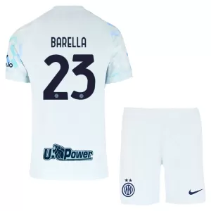 Maglia Internazionale Barella 23 Bambino Gara Away 2025/26