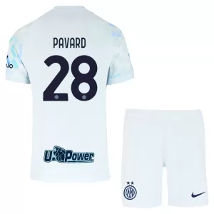Maglia Internazionale Benjamin Pavard 28 Bambino Gara Away 2025/26