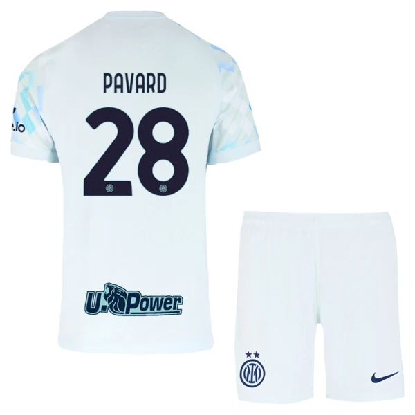Maglia Internazionale Benjamin Pavard 28 Bambino Gara Away 2025/26 Maglia Internazionale Benjamin Pavard 28 Bambino Gara Away 2025/26