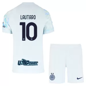 Maglia Internazionale Lautaro Martínez 10 Bambino Gara Away 2025/26