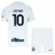 Maglia Internazionale Lautaro Martínez 10 Bambino Gara Away 2025/26 Maglia Internazionale Lautaro Martínez 10 Bambino Gara Away 2025/26