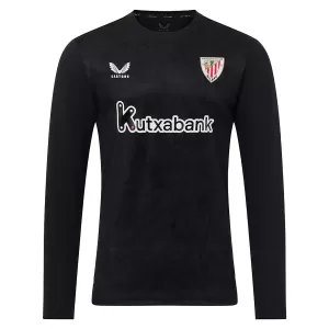 Maglia Portiere Athletic Bilbao 2025/26 Maniche Lunghe Nero