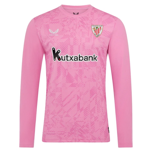 Maglia Portiere Athletic Bilbao 2025/26 Maniche Lunghe Rosa Maglia Portiere Athletic Bilbao 2025/26 Maniche Lunghe Rosa