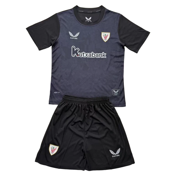 Maglia Portiere Athletic Bilbao Bambino 2025/26 Nero