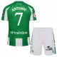Maglia Real Betis Antony 7 Bambino Gara Home 2025/26 Maglia Real Betis Antony 7 Bambino Gara Home 2025/26