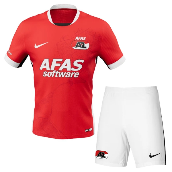 Maglia AZ Alkmaar Bambino Gara Home 2025/26 Maglia AZ Alkmaar Bambino Gara Home 2025/26