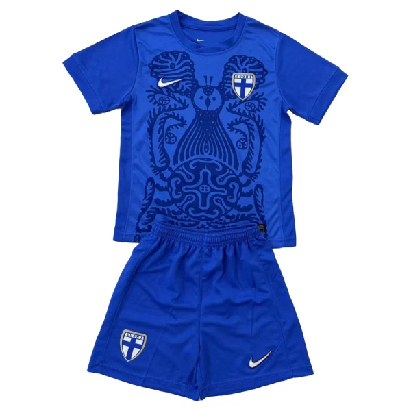 Maglia Finlandia Bambino Gara Home 2025 Maglia Finlandia Bambino Gara Home 2025