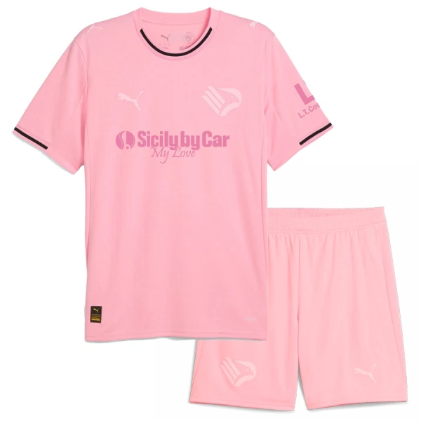 Maglia Palermo Bambino Gara Home 2025/26 Maglia Palermo Bambino Gara Home 2025/26