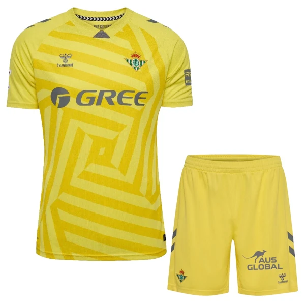 Maglia Portiere Real Betis Bambino 2025/26 Giallo Maglia Portiere Real Betis Bambino 2025/26 Giallo