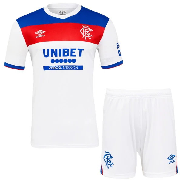 Maglia Rangers Bambino Gara Away 2025/26 Maglia Rangers Bambino Gara Away 2025/26