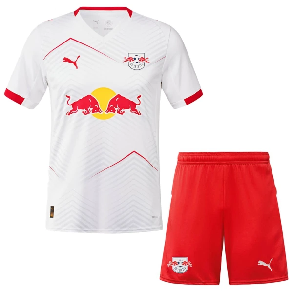 Maglia RB Lipsia Bambino Gara Home 2025/26 Maglia RB Lipsia Bambino Gara Home 2025/26
