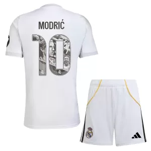 Maglia Real Madrid Luka Modrić 10 Bambino Gara Home 2025/26 (Speciell)