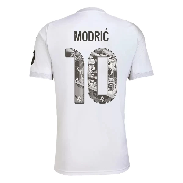 Maglia Real Madrid Luka Modrić 10 Gara Home 2025/26 (Speciell) Maglia Real Madrid Luka Modrić 10 Gara Home 2025/26 (Speciell)