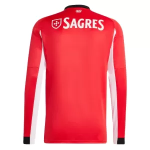 Maglia SL Benfica Gara Home 2025/26 Maniche Lunghe