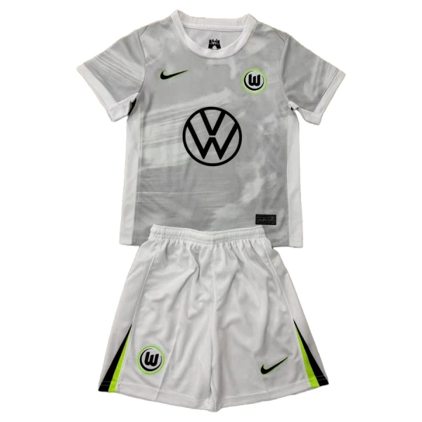 Maglia VfL Wolfsburg Bambino Gara Away 2025/26 Maglia VfL Wolfsburg Bambino Gara Away 2025/26