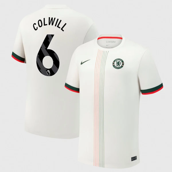 Maglia Chelsea Colwill 6 Gara Away 2025/26 Maglia Chelsea Colwill 6 Gara Away 2025/26