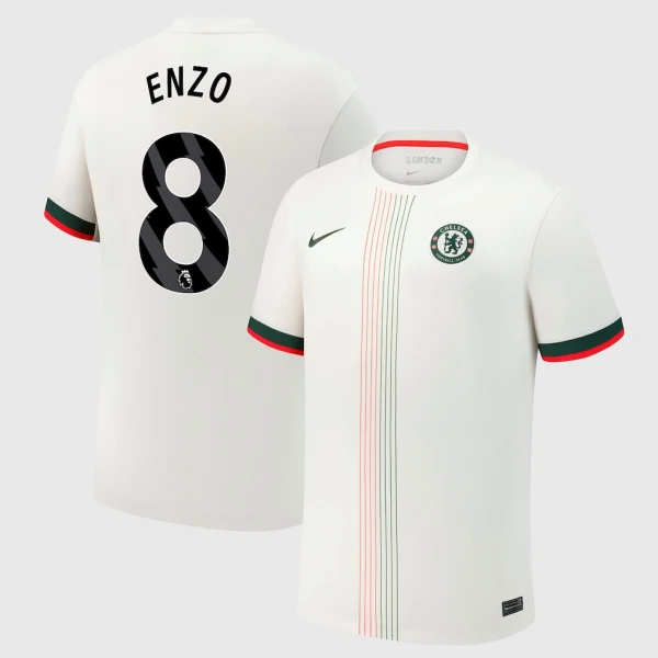 Maglia Chelsea Enzo Fernández 8 Gara Away 2025/26 Maglia Chelsea Enzo Fernández 8 Gara Away 2025/26