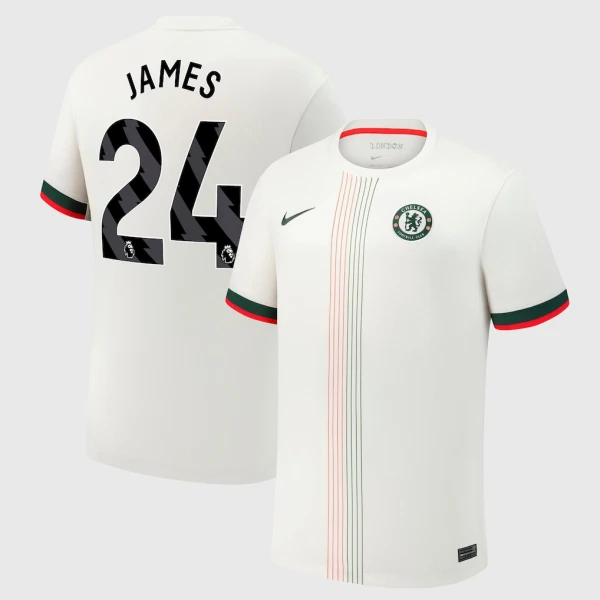 Maglia Chelsea James 24 Gara Away 2025/26 Maglia Chelsea James 24 Gara Away 2025/26