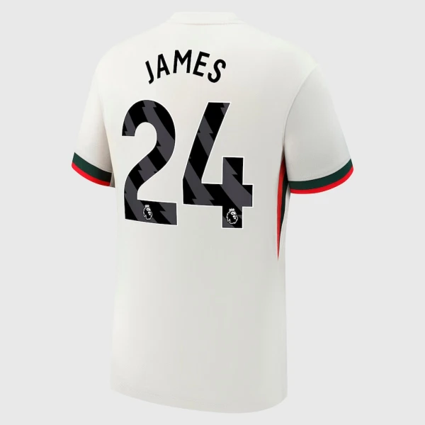 Maglia Chelsea James 24 Gara Away 2025/26