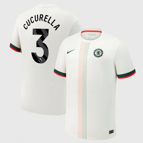 Maglia Chelsea Marc Cucurella 3 Gara Away 2025/26 Maglia Chelsea Marc Cucurella 3 Gara Away 2025/26