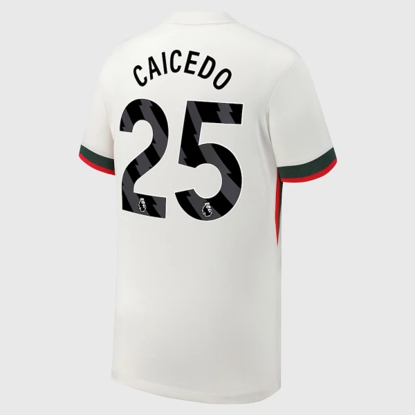 Maglia Chelsea Moisés Caicedo 25 Gara Away 2025/26