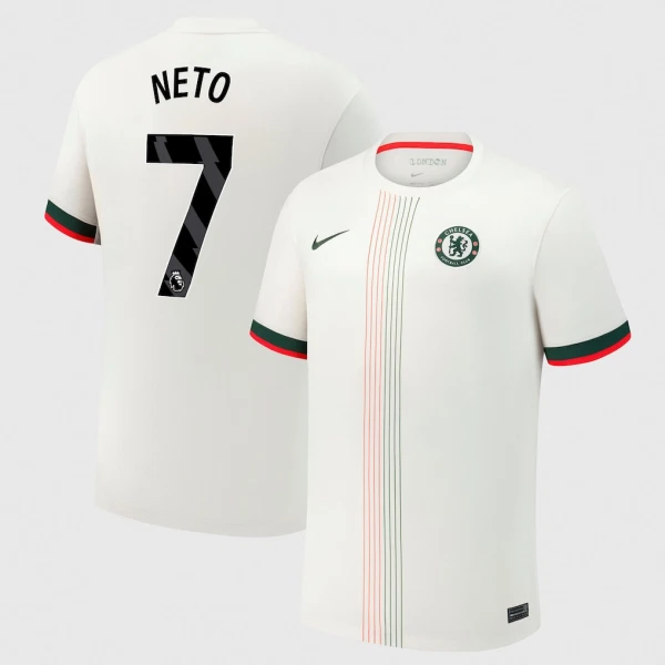 Maglia Chelsea Pedro Neto 7 Gara Away 2025/26 Maglia Chelsea Pedro Neto 7 Gara Away 2025/26
