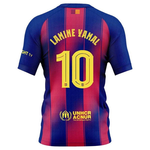 Maglia Barcellona Lamine Yamal 10 Gara Home 2025/26 Maglia Barcellona Lamine Yamal 10 Gara Home 2025/26