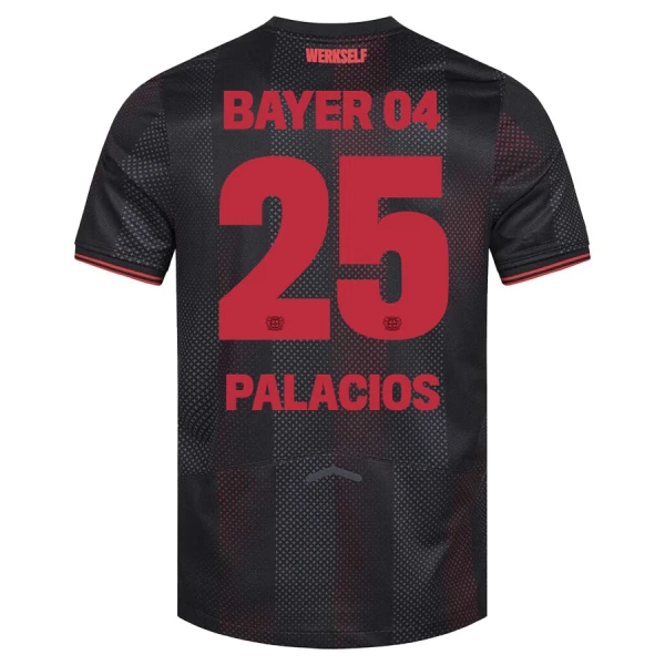 Maglia Bayer 04 Leverkusen Exequiel Palacios 25 Gara Home 2025/26 Maglia Bayer 04 Leverkusen Exequiel Palacios 25 Gara Home 2025/26