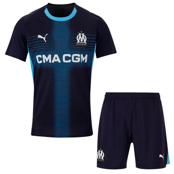 Maglia Olympique Marsiglia Bambino Gara Away 2025/26 Maglia Olympique Marsiglia Bambino Gara Away 2025/26