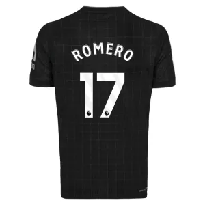 Maglia Tottenham Hotspur Cristian Romero 17 Bambino Gara Away 2025/26