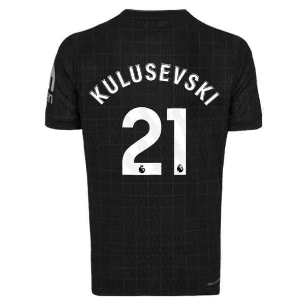 Maglia Tottenham Hotspur Dejan Kulusevski 21 Gara Away 2025/26 Maglia Tottenham Hotspur Dejan Kulusevski 21 Gara Away 2025/26