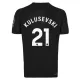 Maglia Tottenham Hotspur Dejan Kulusevski 21 Gara Away 2025/26 Maglia Tottenham Hotspur Dejan Kulusevski 21 Gara Away 2025/26