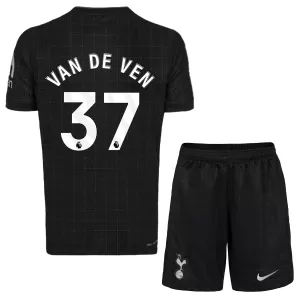 Maglia Tottenham Hotspur Van De Ven 37 Bambino Gara Away 2025/26