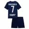 Maglia Paris Saint-Germain Kvaratskhelia 7 Bambino Gara Home 2025/26