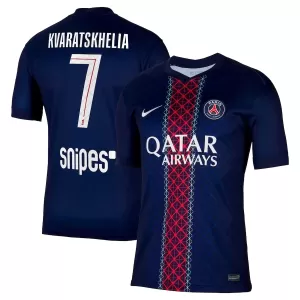 Maglia Paris Saint-Germain Kvaratskhelia 7 Gara Home 2025/26
