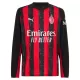 Maglia AC Milan Gara Home 2025/26 Maniche Lunghe