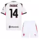 Maglia AC Milan Luka Modrić 14 Bambino Gara Away 2025/26