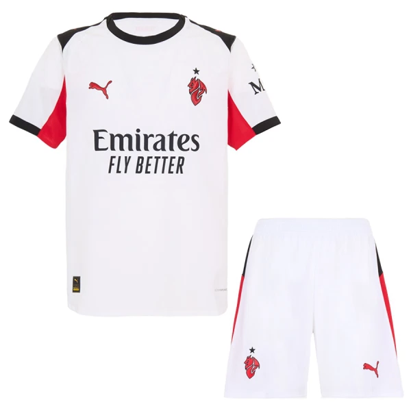 Maglia AC Milan Luka Modrić 14 Bambino Gara Away 2025/26