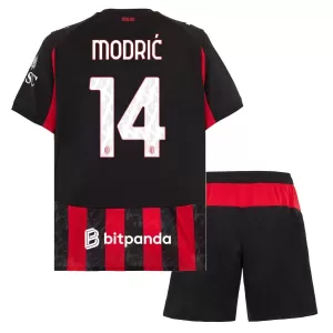 Maglia AC Milan Luka Modrić 14 Bambino Gara Home 2025/26