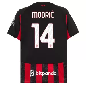 Maglia AC Milan Luka Modrić 14 Gara Home 2025/26