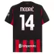 Maglia AC Milan Luka Modrić 14 Gara Home 2025/26 Maglia AC Milan Luka Modrić 14 Gara Home 2025/26