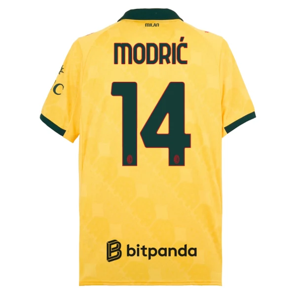 Maglia AC Milan Luka Modrić 14 Gara Third 2025/26 Maglia AC Milan Luka Modrić 14 Gara Third 2025/26
