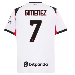 Maglia AC Milan Santiago Gimenez 7 Gara Away 2025/26