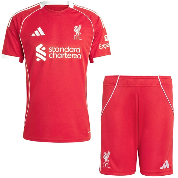 Maglia Liverpool Bambino Gara Home 2025/26 Maglia Liverpool Bambino Gara Home 2025/26