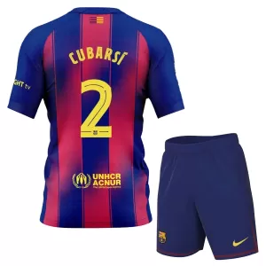 Maglia Barcellona Cubarsi 2 Bambino Gara Home 2025/26