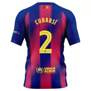 Maglia Barcellona Cubarsi 2 Gara Home 2025/26
