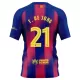 Maglia Barcellona Frenkie de Jong 21 Gara Home 2025/26 Maglia Barcellona Frenkie de Jong 21 Gara Home 2025/26